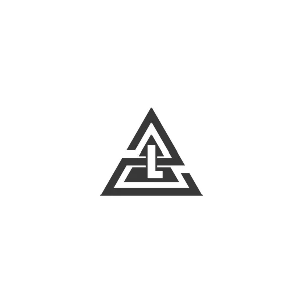 ZlまたはLzロゴとアイコンデザイン — ストックベクタ