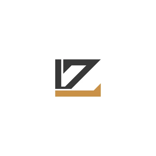 Zl或Lz标志和图标设计 — 图库矢量图片