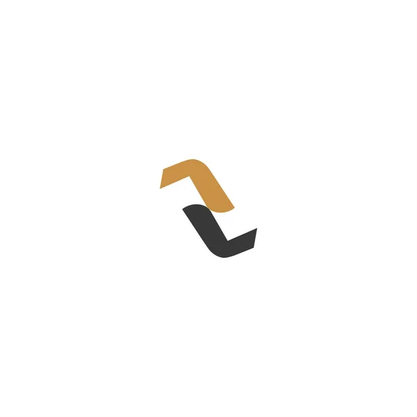 Γραμμάτια Αλφαβητικά Μονογράμματα Λογότυπο — Διανυσματικό Αρχείο
