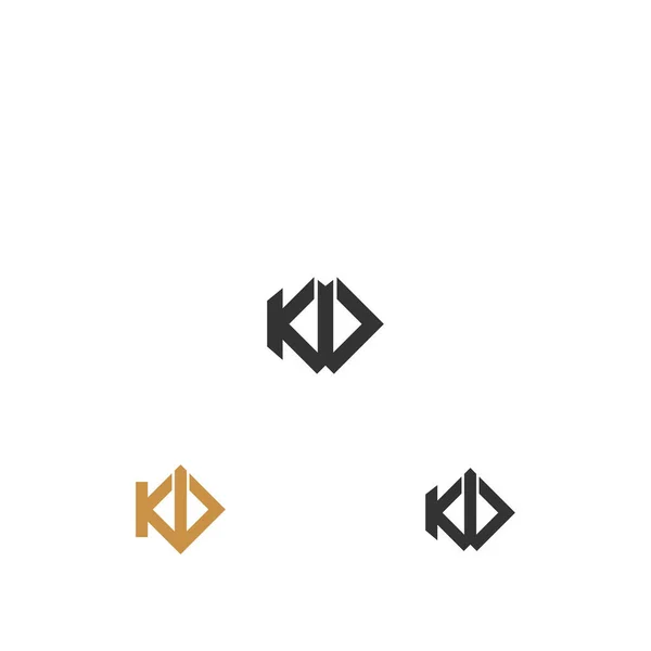 Logotipo Inicial Del Alfabeto — Archivo Imágenes Vectoriales