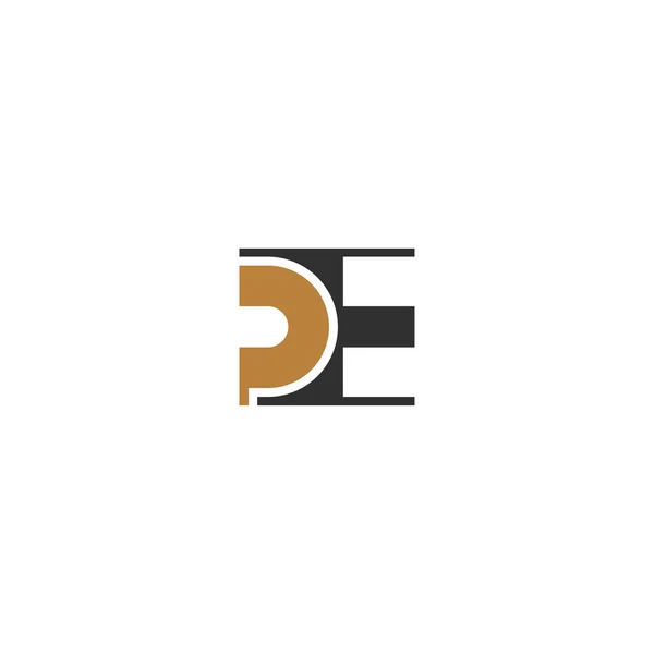 Alphabet Initiales Logo — Image vectorielle
