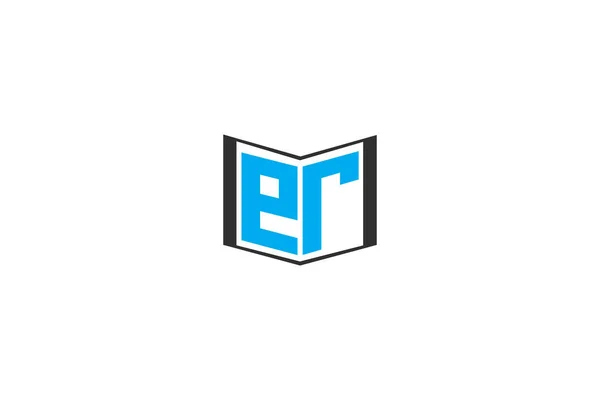 Projeto Inicial Abstrato Logotipo Alfabeto Letra Monograma —  Vetores de Stock