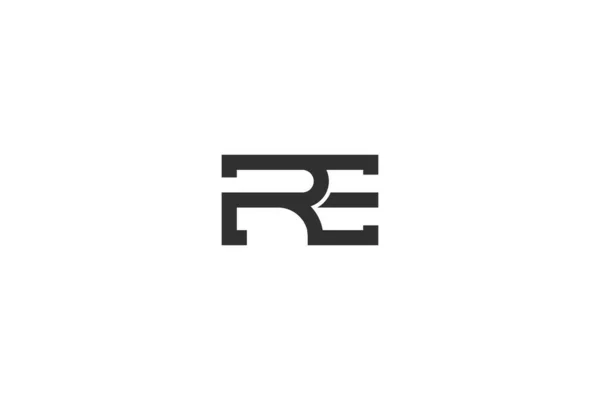 Abstract Initial Monogram Letter Alphabet Logo Design — 图库矢量图片