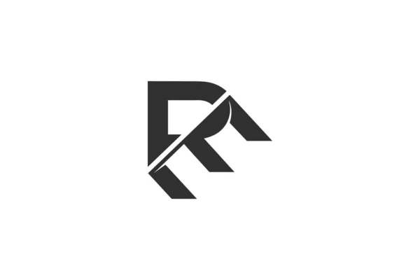 Letras Alfabéticas Iniciais Logotipo Monograma —  Vetores de Stock