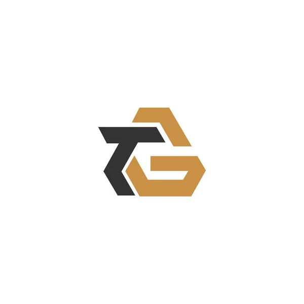 Alphabet Initials Logo Und — Stockvektor