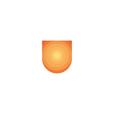 Alfabe harfleri Baş harfleri: Monogram logosu UU, U