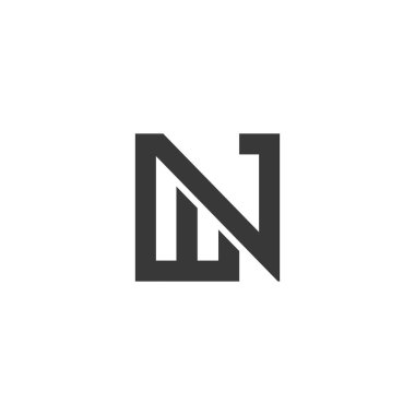 Alfabe harfleri NW, WN, N ve W baş harfleri.