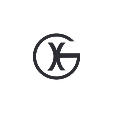 Alfabe harfleri Baş harfleri: GX, XG, G ve X logosu