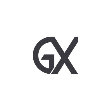 Alfabe harfleri Baş harfleri: GX, XG, G ve X logosu