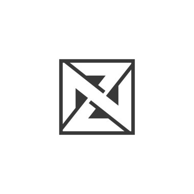 Alfabe harfleri Baş harfleri ZN, NZ, Z ve N logosu