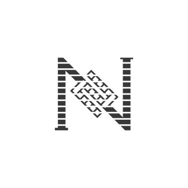 Alfabe harfleri Baş harfleri ZN, NZ, Z ve N logosu