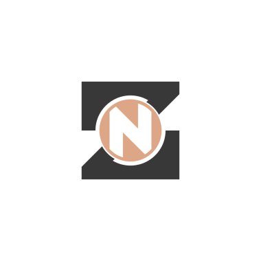 Alfabe harfleri Baş harfleri ZN, NZ, Z ve N logosu