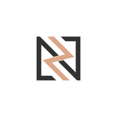 Alfabe harfleri Baş harfleri ZN, NZ, Z ve N logosu