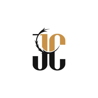 Alfabe Baş harfleri CJ, JC, C ve J logosu