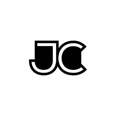 Alfabe Baş harfleri CJ, JC, C ve J logosu