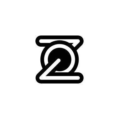 Alfabe harfleri Baş harfleri: Monogram logosu ZO, OZ, O ve Z