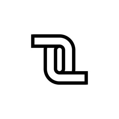 OZ veya ZO logosu ve simge tasarımı