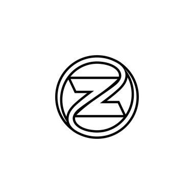 Alfabe harfleri Baş harfleri: Monogram logosu ZO, OZ, O ve Z