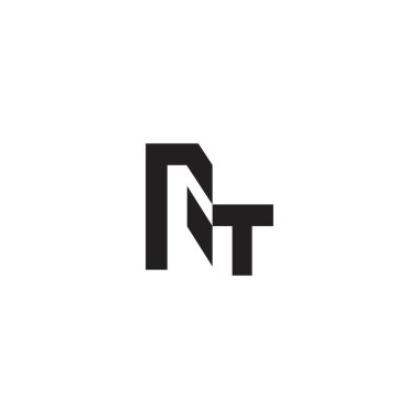 TM MT 'nin monogram simgesi alfabe harfleri