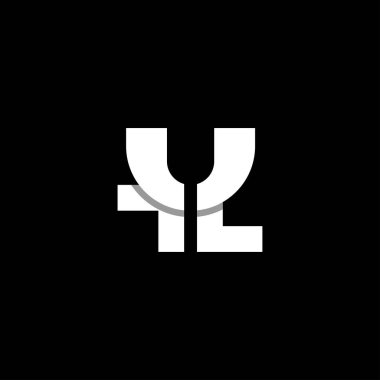 Modern Tasarımlı Soyut ZU ZU Letter logosu