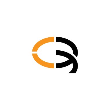 QX XQ Monogram Alfabe Harfleri Logosu Sofistike Biçimli