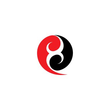 Stil Dokunuşlu QX XQ Alfabesi İlk Logo