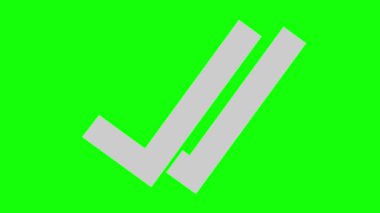 yeşil renkli anahtar arkaplan üzerinde görüntülenen iletilerin mavi simge kontrol listesi