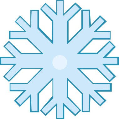 vektör illüstrasyon kar tanesi kış mevsimi dekorasyonu