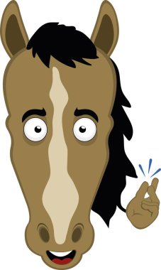 Vektör illüstrasyon karakteri yüz karikatürü parmaklarınızı şıklatıyor