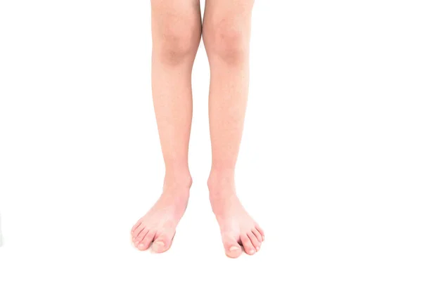 Beine Isoliert Auf Weißem Hintergrund — Stockfoto