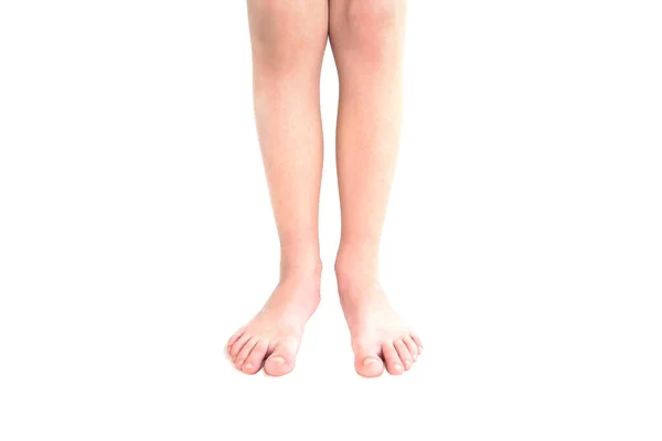 Beine Isoliert Auf Weißem Hintergrund — Stockfoto