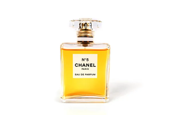 Κίεβο Ουκρανία Σεπτεμβρίου 2023 Chanel Number Άρωμα Ένα Γυάλινο Μπουκάλι Εικόνα Αρχείου