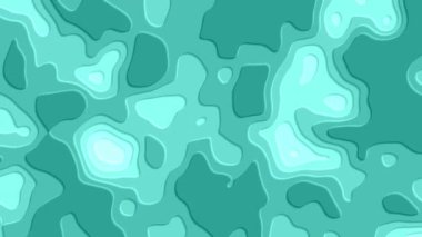 Yüzeyde pürüzsüz fraktal ses çizgili elementler.