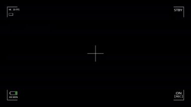 4K çözünürlüklü video kamera ekranı