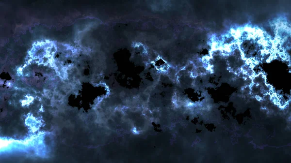 深空背景下的星云 — 图库照片