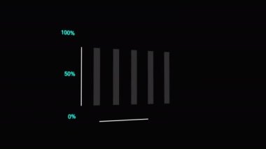 Animasyon Grafik Büyüme Grafiği Bilgisel Yeşil Ekran