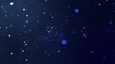 Parlayan Yüzen Toz Parçacıkları ile soyut arkaplan