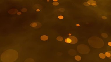 Abstract background with shining bokeh sparkles. Smooth animation looped