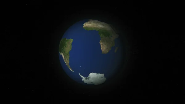 Планета Земля Космосе — стоковое фото