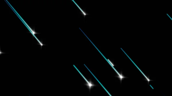 Абстрактный Фон Линиями Звездами Боками Съемки Звездных Кометных Троп Ночном — стоковое фото