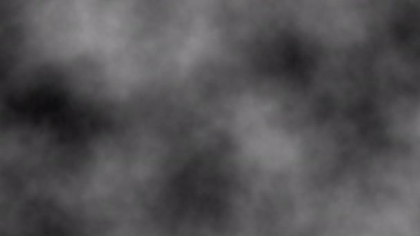 Humo Blanco Abstracto Cámara Lenta Humo Nube Niebla Fría Fondo — Vídeos de Stock