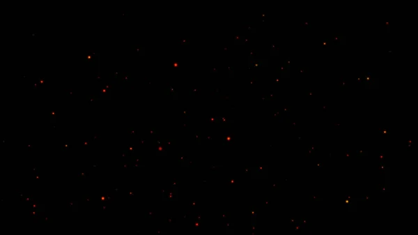 Fond Noir Abstrait Avec Étoiles Rouges — Photo