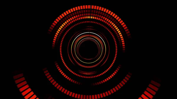Abstrakcyjne Tło Kolorowymi Światłami Kręgami — Zdjęcie stockowe