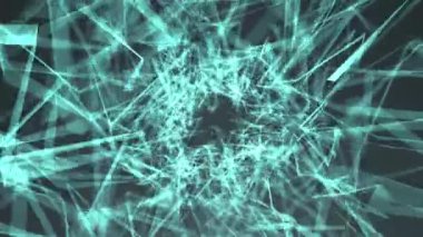 Mir Üçgenleri Döngü Arkaplan Canlandırması