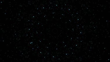 Yıldızlı gece gökyüzünün soyut arkaplanı. Derin uzay. Evren.