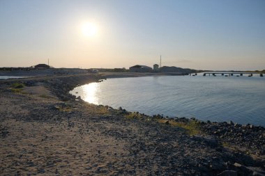 sea landscape visible sea water beach beautiful sky 1