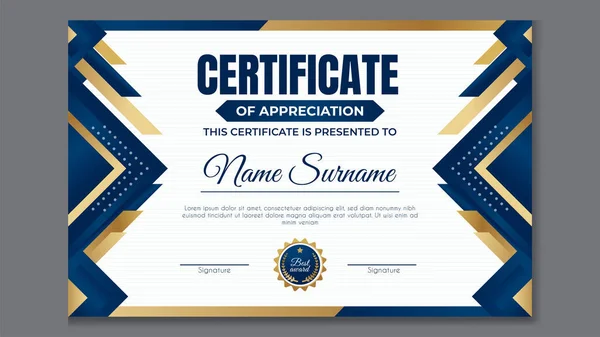 Generic Certificate of Appreciation Template