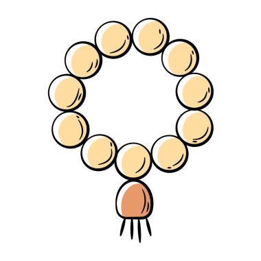 Dua boncuklarının El Rengi Simgesi