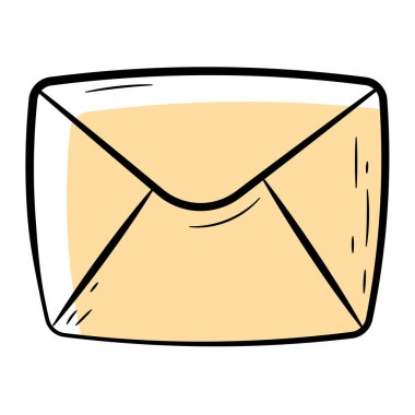 El Çizimi Renk Zarfı Simgesi