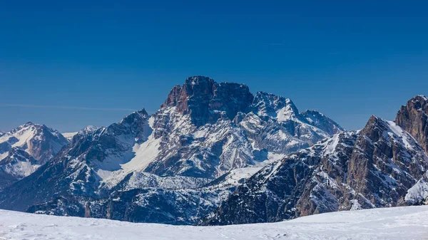 Solig Dag Dolomiti Sesto Trentino Alto Adige Italien — Stockfoto